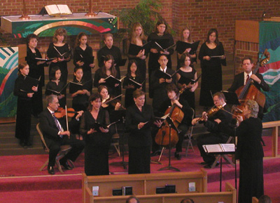 The Chamber Group of the Columbus International Children's Choir in concert with Columbus Symphony Orchestra musicians