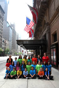 The Columbus International Children's Choir performed at Carnegie Hall, New York, in 2006.